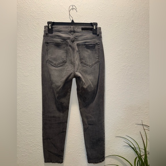 Women’s Charcoal Faded Skinny Jeans - Picture 2 of 4